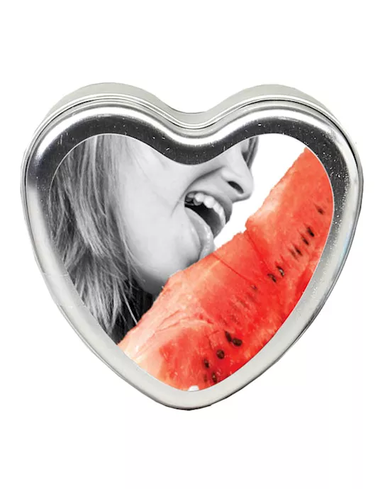 Watermelon Flavoured Edible Massage Candle