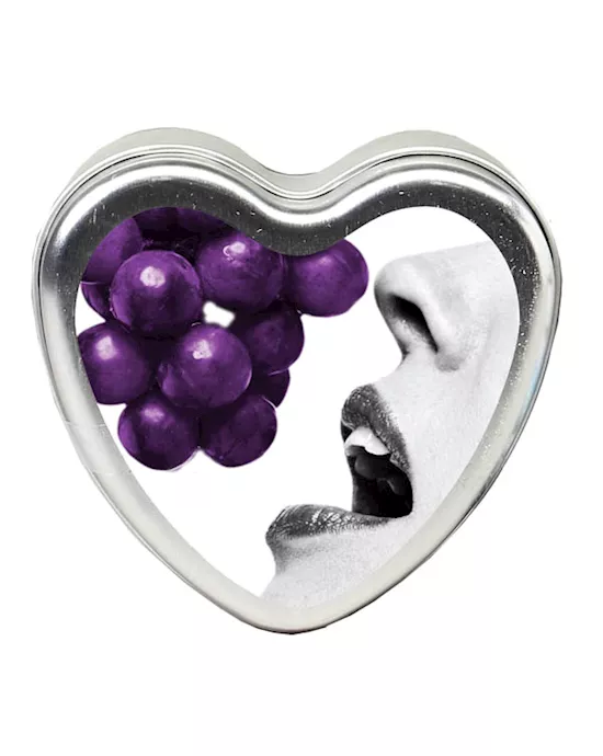 Grape Flavoured Edible Massage Candle