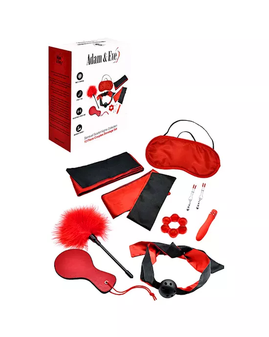 Adam & Eve Sensual Scarlet Nights Couples Bondage Kit