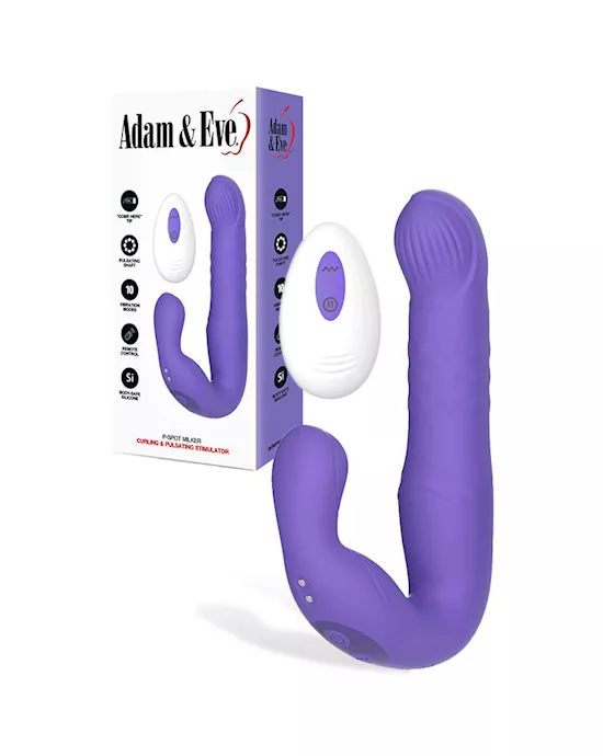 Adam & Eve P Spot Milker Curling & Pulsating Prostate Massager