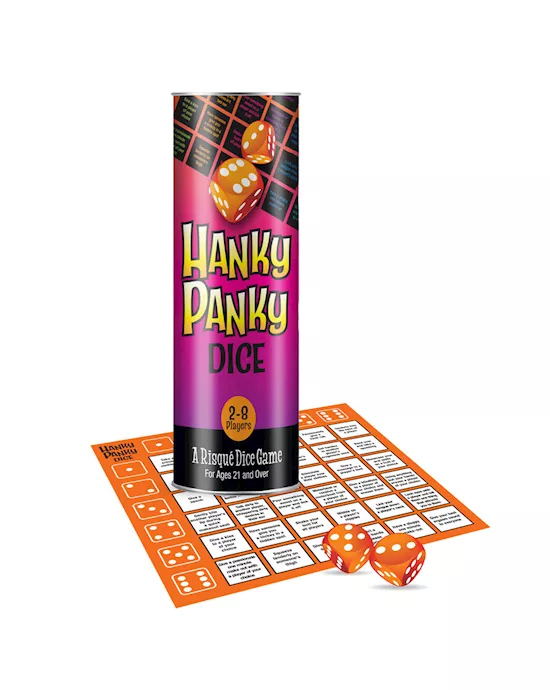 Hanky Panky Dice Couples Game