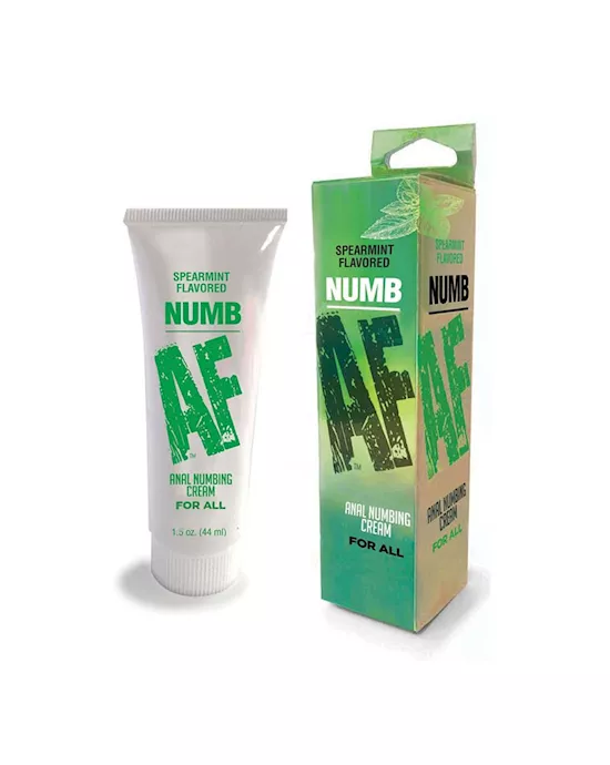 Numb AF Mint Flavoured Anal Numbing Cream 44ml