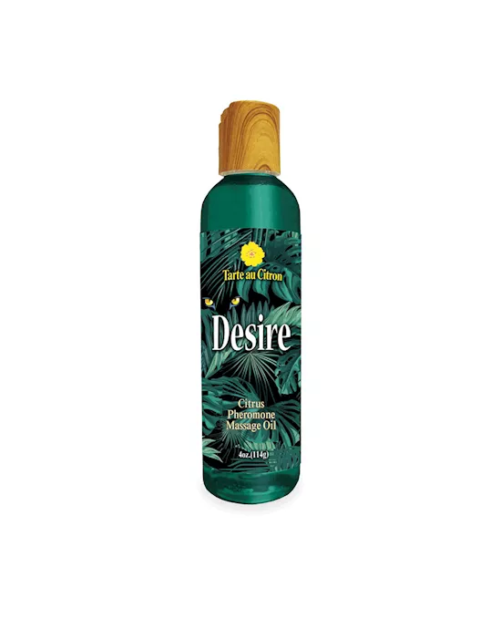 Desire Citrus Scented Pheromone Massage Oil 118ml