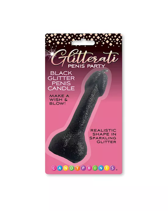 Glitterati Glitter Penis Candle