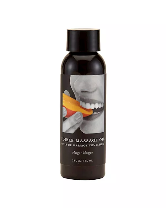 Edible Mango Flavoured Massage Oil 59ml
