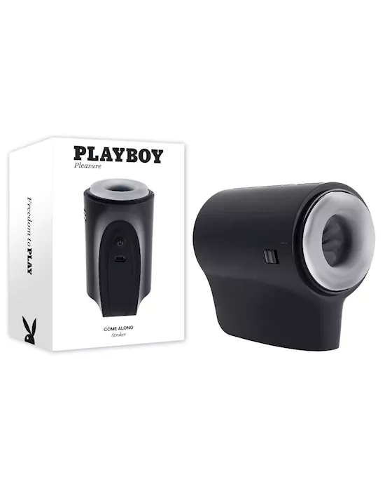 Playboy Pleasure Come Along Vibrating Stroker