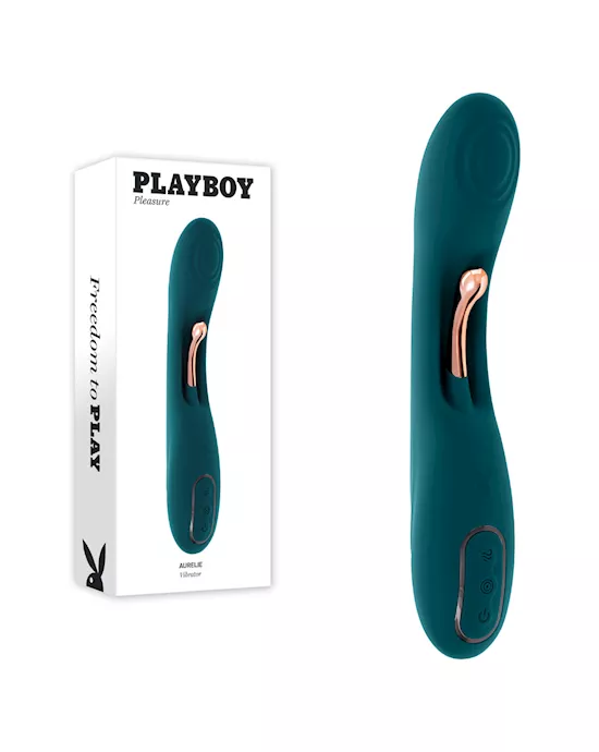 Playboy Pleasure Aurelie Vibrator with Internal Flicker