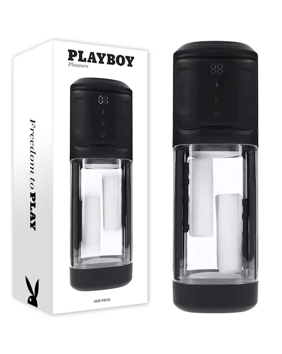 Playboy Pleasure Side Piece Warming Auto Stroker
