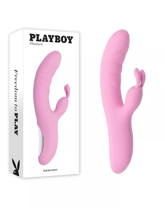 Rub Me Right Thrusting Rabbit Vibrator
