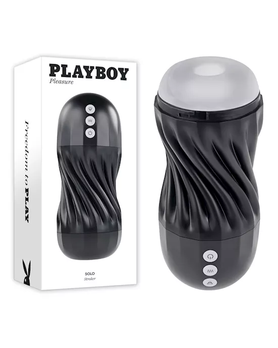 Playboy Pleasure Solo Vibrating And Sucking Stroker