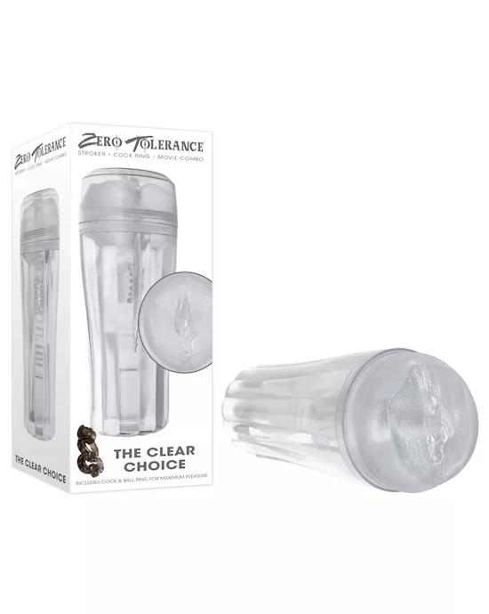 Zero Tolerance The Clear Choice Vagina Stroker