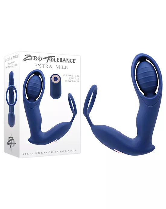Zero Tolerance Extra Mile Vibrating Prostate Massager