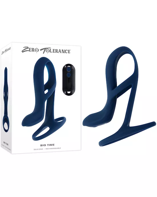 Zero Tolerance Big Time Vibrating Penis Sleeve With Wireless Remote