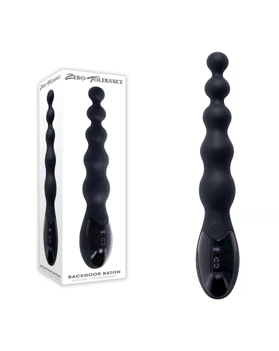 Zero Tolerance Backdoor Baton Vibrating Anal Beads