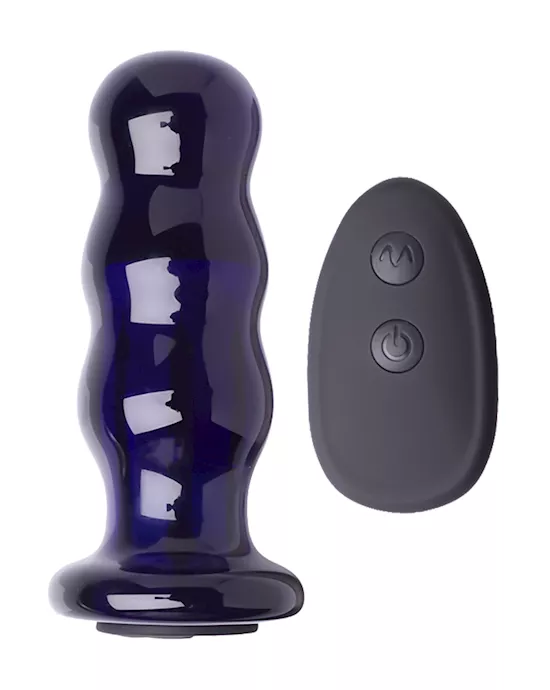 Lucent Ripple Vibrating Anal Plug