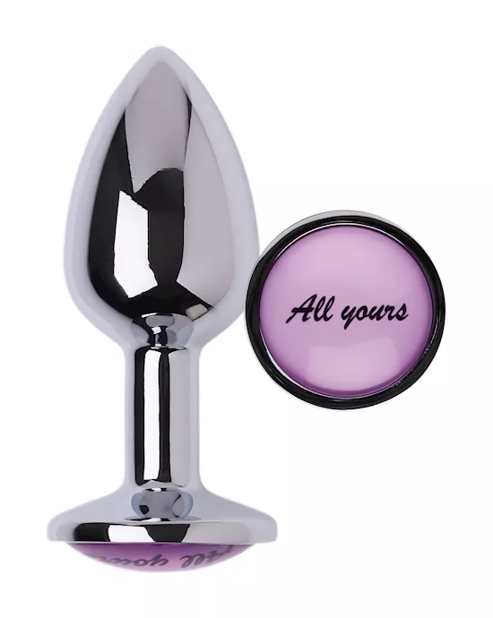 Kinki All Yours Steel Butt Plug Small