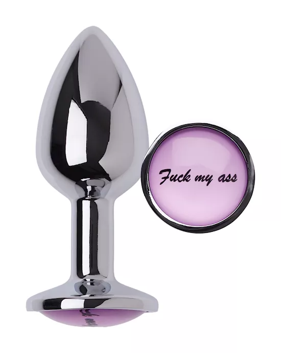 Kinki Fuck My Ass Steel Butt Plug Small