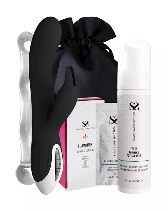Amore Shapeshifter Rabbit Vibrator - Essentials Bundle