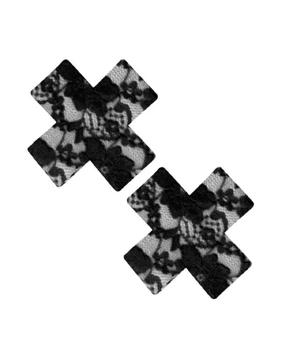 Black Lace X Factor Nipple Cover Pasties