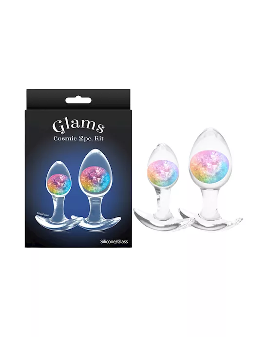 Glams Cosmic Anal Plug Dual Kit