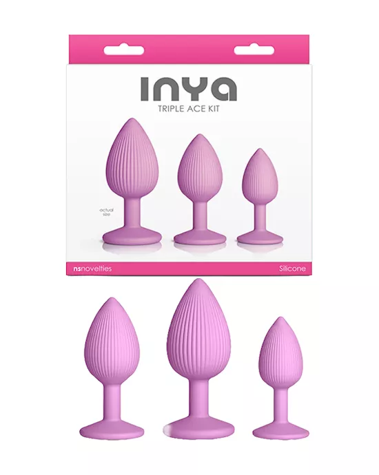 Inya Triple Ace Anal Plug Kit