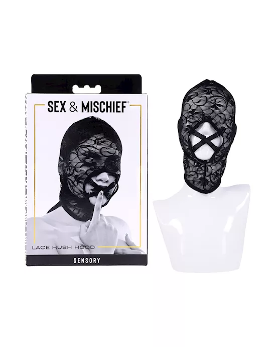 S&m Lace Hush Hood