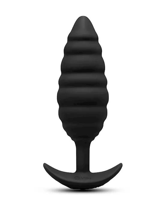 Twist Texture Large Vibrating Anal Plug