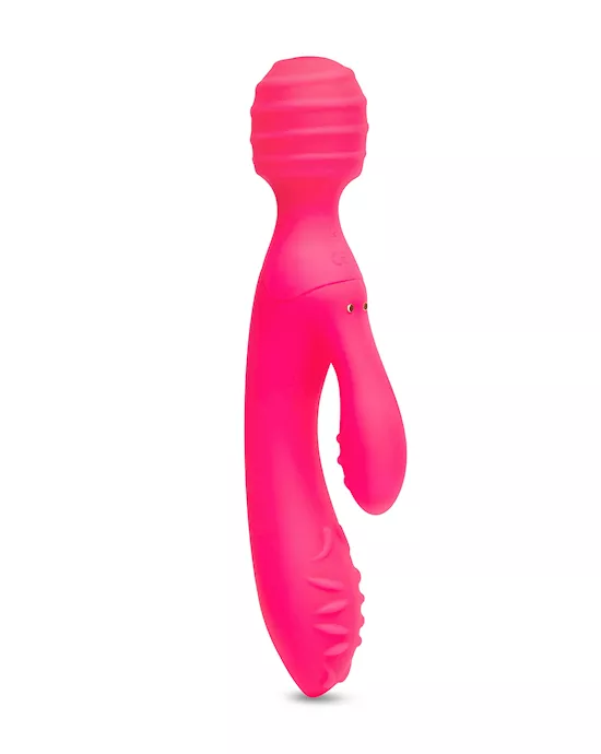 Tri Delight Wand & Rabbit Vibrator