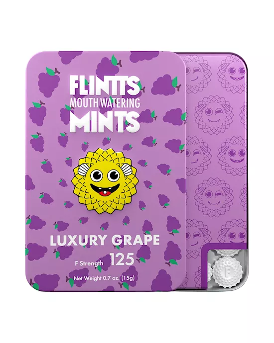 Flintts Mouth Watering Mints - Luxury Grape