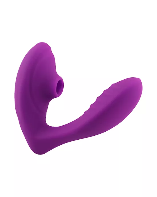 Velo Dual Stimulation Sucking Vibrator