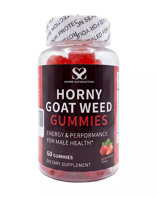 Horny Goat Weed Gummies 60 Pack