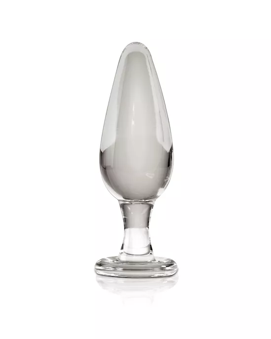 Icicles Hand Crafted Glass Anal Toy No 26