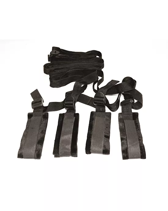 Sex  Mischief Bed Bondage Restraint Kit