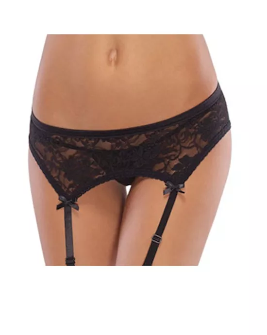 Lace Garter Belt Med