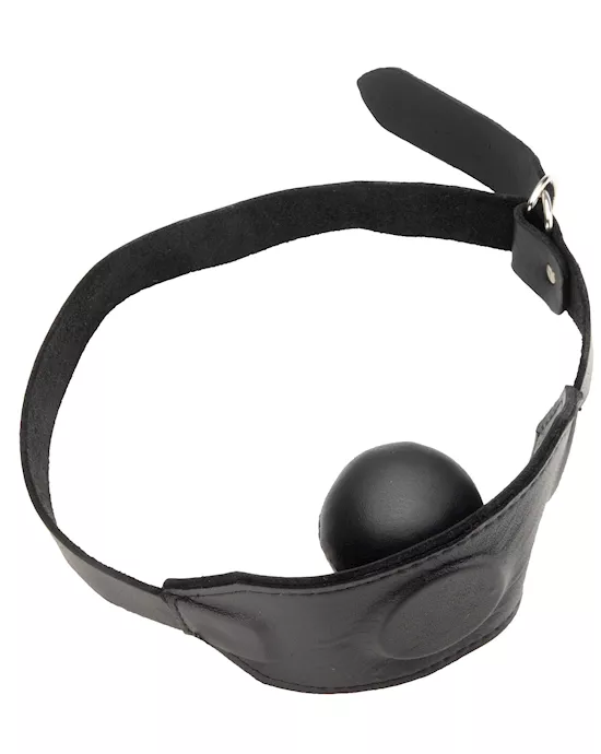 Leather Gag with D Ring