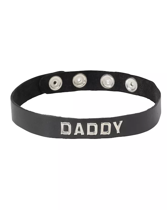 LEATHER COLLAR DADDY