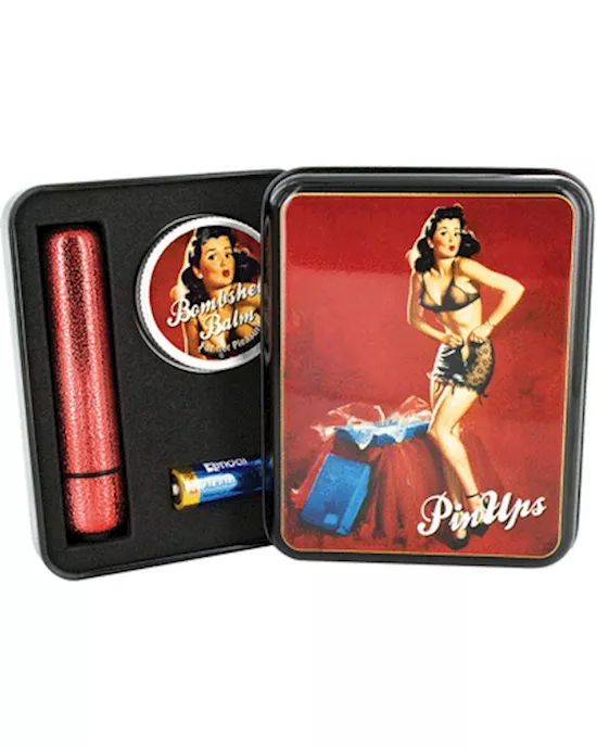 Pin Ups Bullet Vibe And Balm Gift Set