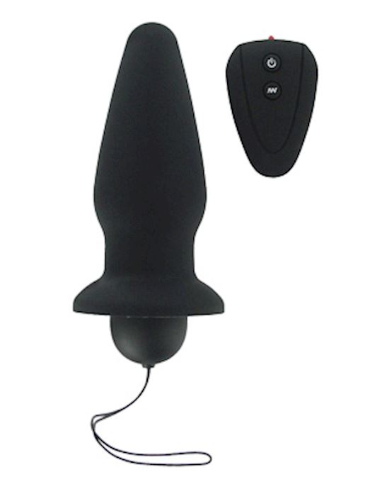 10x Invader Silicone Remote Anal Vibe