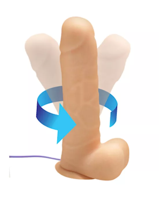 SexFlesh Turning Tom Rotating Dildo