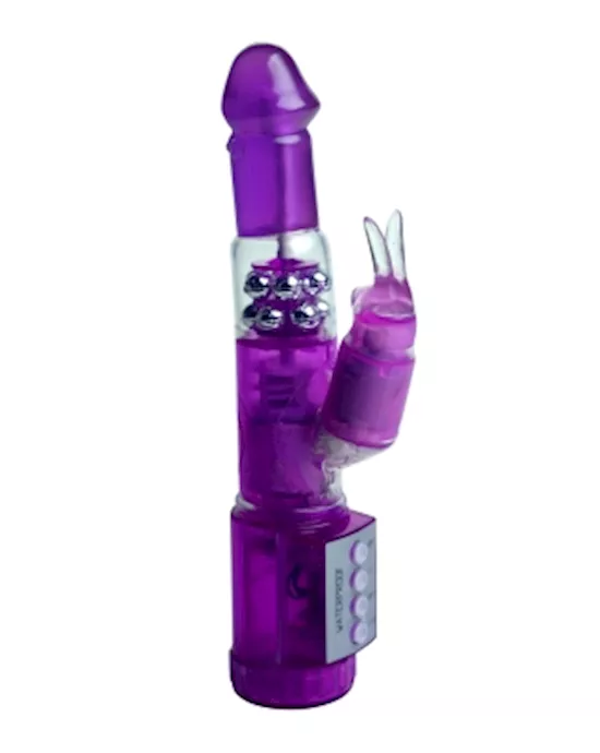 Wet and Wild Purple Waterproof Rabbit Vibe