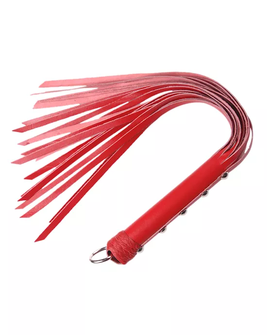 Strict Leather Red Flogger