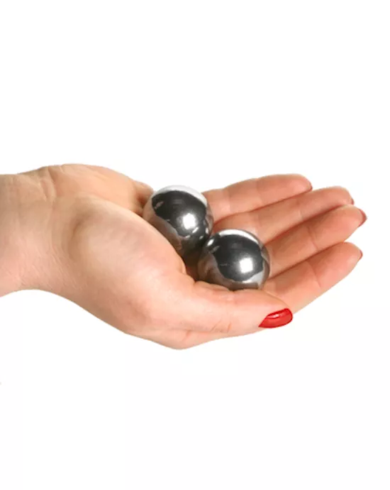 Carbon Steel XL Ben Wa Balls 12 Inch