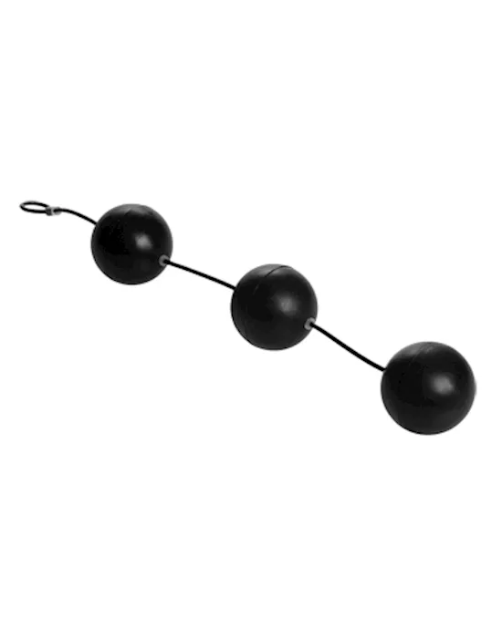 XXL Triple Silicone Beads