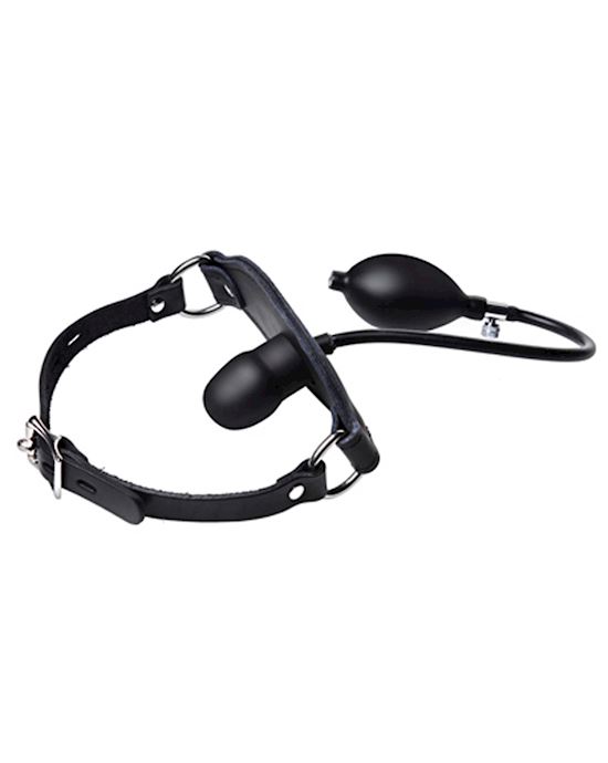Silencer Inflatable Locking Penis Gag