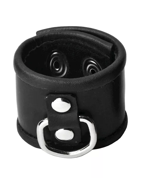 Leather Ball Stretcher with D-Ring 175 Inches