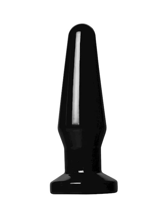 Black Anal Plug Medium