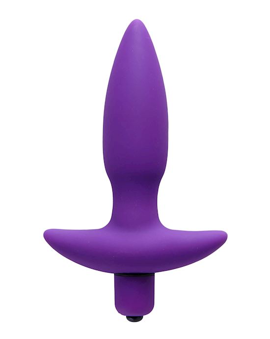 Aria Vibrating Silicone Butt Plug- Small