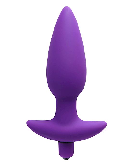 Aria Vibrating Silicone Anal Plug- Large