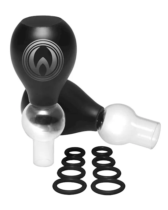 Nipple Amplifier Enlargement Bulbs With O-rings