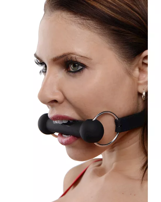 Mr Ed Lockable Silicone Horse Bit Gag